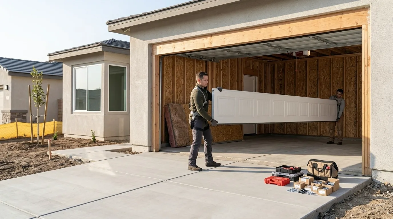 Garage door service in Lawrenceville, GA