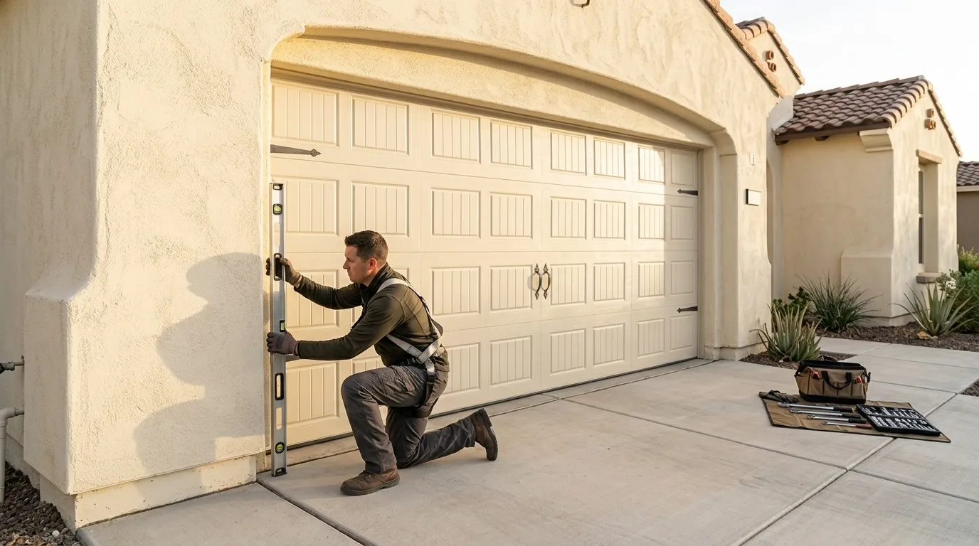 Garage door service in Lawrenceville, GA