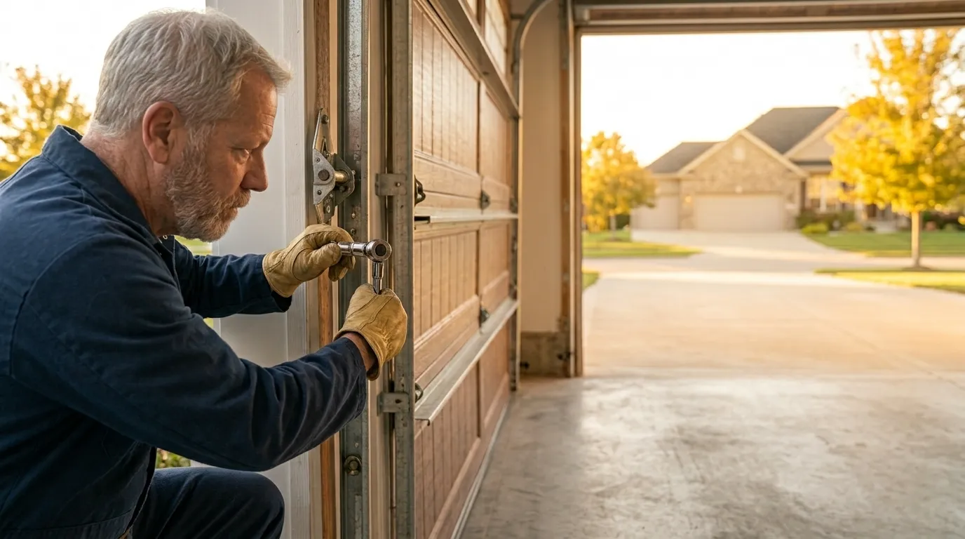 Garage door service in Lawrenceville, GA