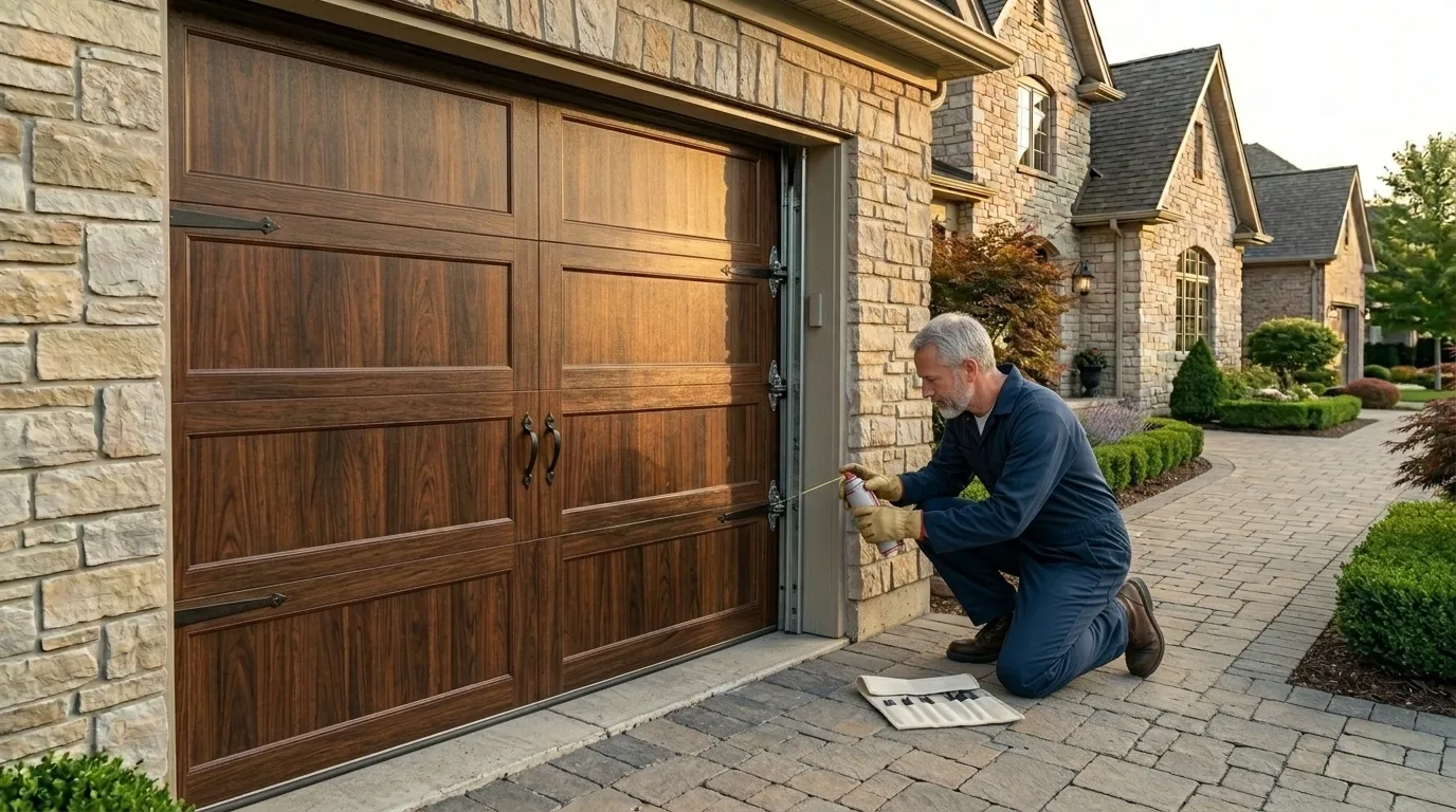 Garage door service in Lawrenceville, GA