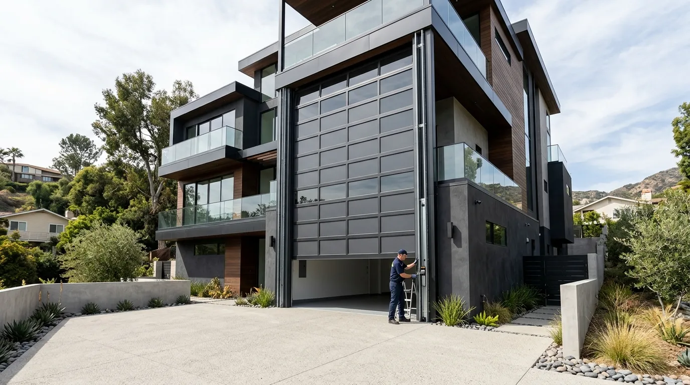 Garage door service in Lawrenceville, GA
