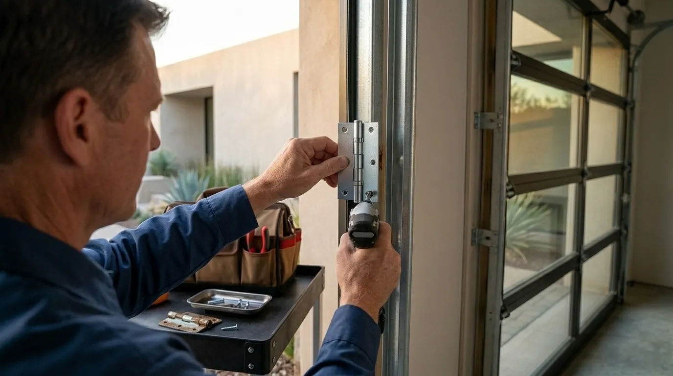 Garage door service in Lawrenceville, GA